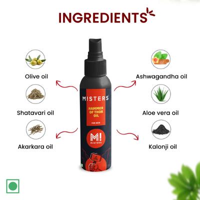 Misters Hammar Of Thor Oil For Men 50 ml - Speciality Medicines