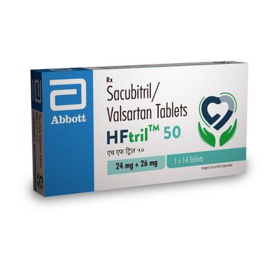 HFTRIL 50 Tablet 14's - Heart Failure-Ang