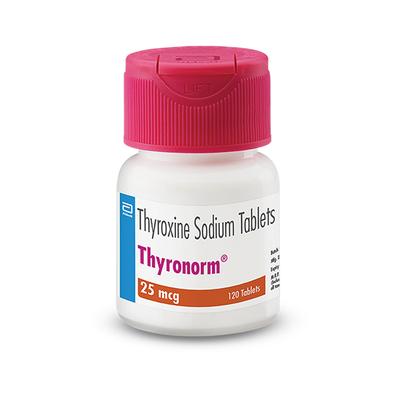 Thyronorm 25Mcg Tablet 120'S - Hypothyroidism