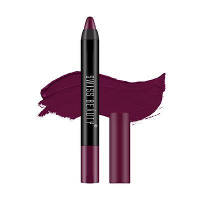 Swiss Beauty Stay On Lip Crayon - ( 11 Plum House) 3.5gm - Lipsticks