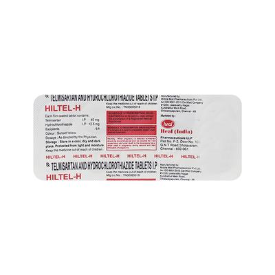 HILTEL H 40mg Tablet 10's - Hypertension-Ang
