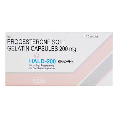 Hald 200mg Capsule 10'S - Hormonal Therapy-Oes