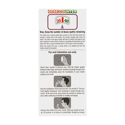 ODIHALE G 100 WITH DOSE COUNTER Inhaler 120md - Asthma/COPD-Ast