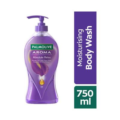 Palmolive Aroma Absolute Relax Body Wash Showergel Single Pump Bottle 750 ml - Shower Gels & Body Wash