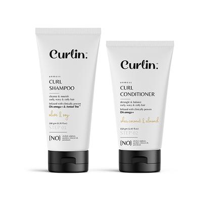 Curlin Shampoo & Conditioner Duo Pack 2's - Dry Shampoos & Conditioners