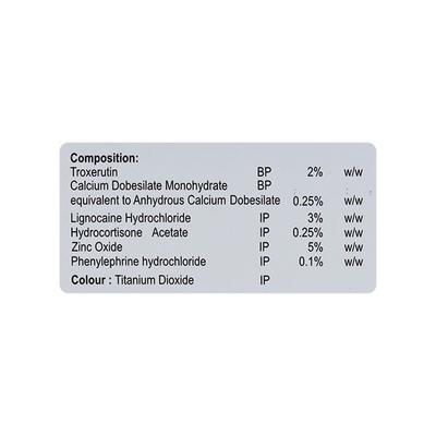 Oxerute Cream 50gm - Haemorrhoid-Ano