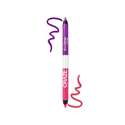 Swiss Beauty Craze It's Extraa Duo Kajal with Vitamin E, 2-In-1 Shades Mean Girls (03) 2.6 gm - Kajal & Kohls