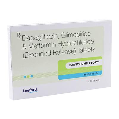 DAPAFORD GM 2 FORTE Tablet 10's - Diabetes-Ant
