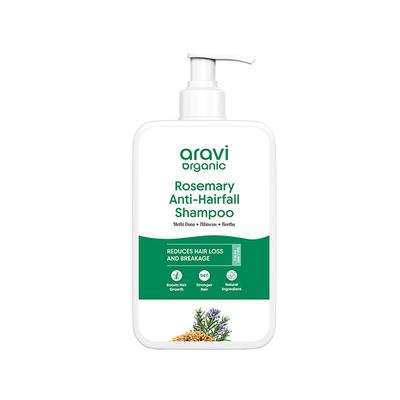 Aravi Organic Rosemary Hair Growth Shampoo For Healthy Hair and Nourish Your Scalp 200 ml - Shampoos