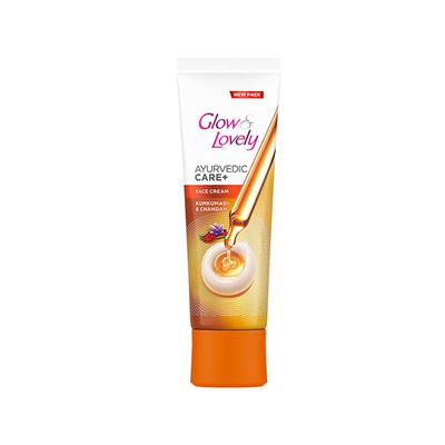 Glow & Lovely Natural Face Cream Ayurvedic Care+ 25 gm - Lotions & Creams