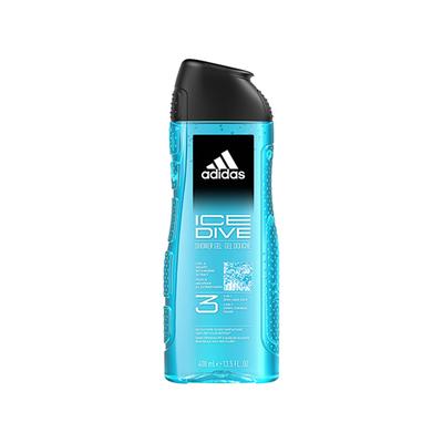 Adidas Ice Dive 3-In-1 Shower Gel 400 ml - Shower Gels & Body Wash
