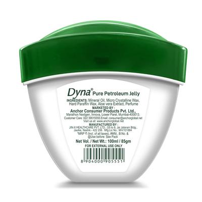 Dyna Pure Petroleum Jelly - Aloevera 100 ml - Lotions & Creams