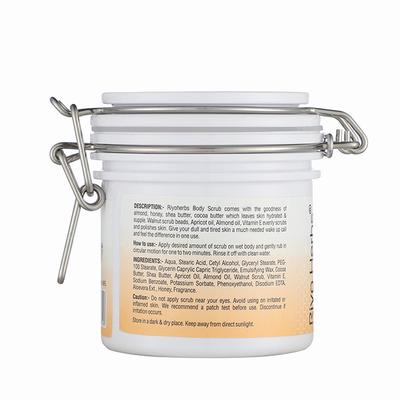 Riyo Herbs Advanced Nourishing Body Scrub with Almond Honey & Shea Butter 200 gm - Scrubs & Exfoliants