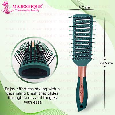 Majestique Vented Hair Brush for Blow Drying HR146 Heat-Resistant for Men, Women 1's - Hair Brushes