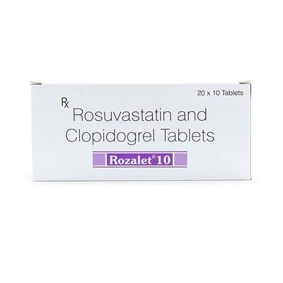 ROZALET 10mg Tablet 10's - High Cholesterol-Dys