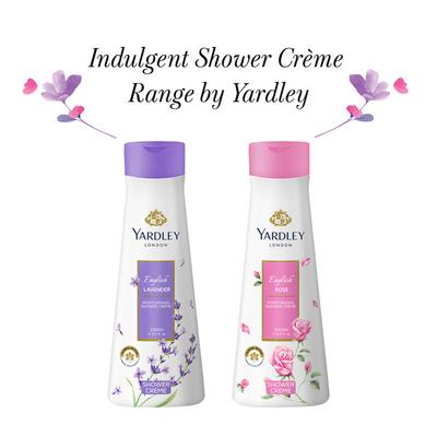 Yardley London English Lavender Moisturising Shower Creme (Body Wash) 250 ml - Shower Gels & Body Wash