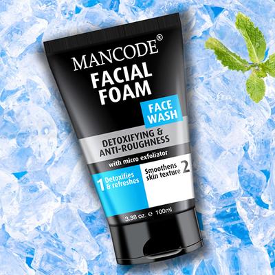 Mancode Facial Foam Face Wash 100 ml - Face Wash & Cleansers