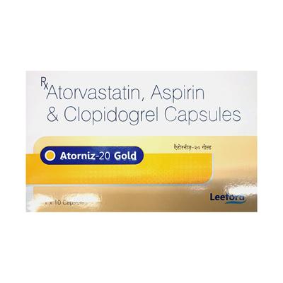 ATORNIZ 20 GOLD Capsule 10's - Blood Clot-Ant