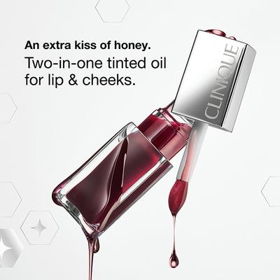 Clinique Pop Lip + Cheek Oil In Black Honey 7 ml - Lip Glosses