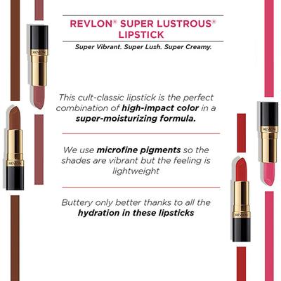 Revlon Super Lustrous Lipstick ( Matte )- Dark Night Queen 4.2 Gm - Lipsticks
