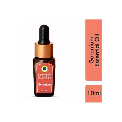 Organic Harvest Geranium Essential Oil 10 ml - Essential Oils