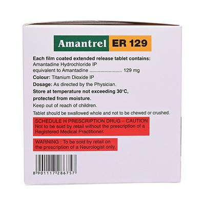 AMANTREL ER 129 Tablet 10's - Parkinsonism-Apd