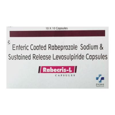 RABECRIS L Capsule 10's - Ulcer/Reflux/Flatulence-Aaa