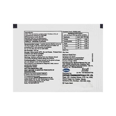 RESPISTRONG VANILLA ORANGE Sachet 1's - Diarrhoea-Ant