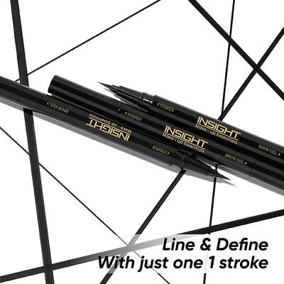 Insight Cosmetics Eyebrow Define Duo 2-in-1 - Brown 2.5 gm - Eyebrow Pencils & Enhancers