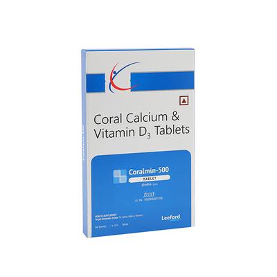 CORALMIN 500 Tablet 10's - Supplements-Cal