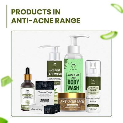 Tnw -The Natural Wash Anti-Acne Toner With Salicylic Acid, Controls Sebum, Tightens Pores 100 ml - Face Mists