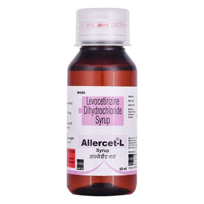 ALLERCET L Syrup 60ml - Allergies-Ant