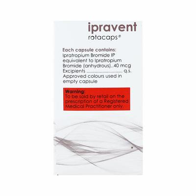 Ipravent Rotacap 30'S - Asthma/COPD-Ast