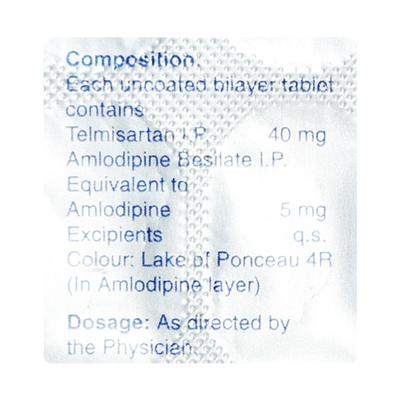 Telma AM 40mg Tablet 15'S - Hypertension-Ang