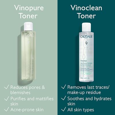 Caudalie Vinoclean Moisturizing Toning Lotion 200 ml - Toners
