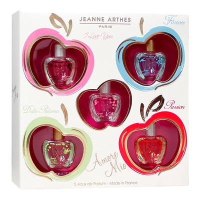 Jeanne Arthes Amore Mio Gift Set (Mini 7ml x O/Fore/I Lov/Passion/WP) 35 ml - Perfumes (Edt/Edp)