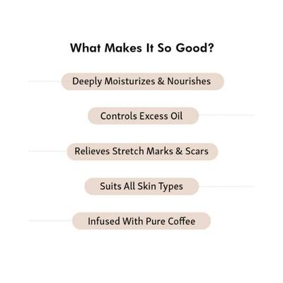 mCaffeine Deep Moisturization Duo - Choco Body Butter & Coffee Face Moisturizer 300 ml - Body Butter
