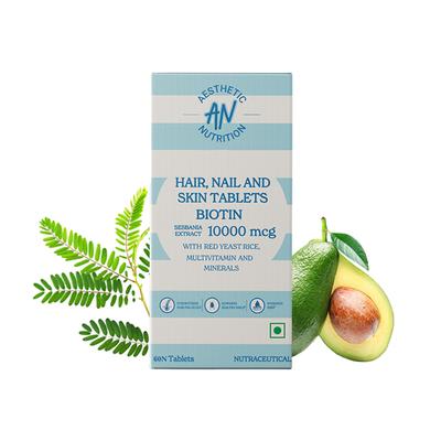 Aesthetic Nutrition Hair, Skin and Nail Tablets - The Ultimate Beauty Booster 60 Tablets 1's - Multi-Vitamins