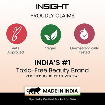 Insight Cosmetics Skin Tint 5In1 Multifunctional Serum Foundation - Filter Coffee 30 gm - Foundation