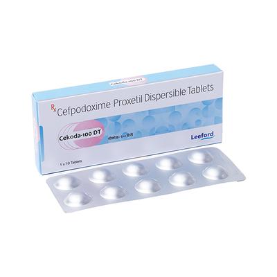 CEKODA DT 100 Tablet 10's - Bacterial Infections-Cep