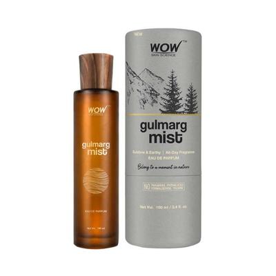 WOW Skin Science Eau De Parfum Gulmarg Mist Sublime And Earthy Unisex Perfume Perfume (EDT/EDP) 100 ml - Perfumes (Edt/Edp)