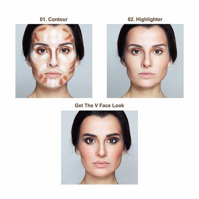 Swiss Beauty Double Trouble Duo Stick Contour and Highlighter Stick - ( 4 Coco Focus) 8gm - Highlighters & Illuminators