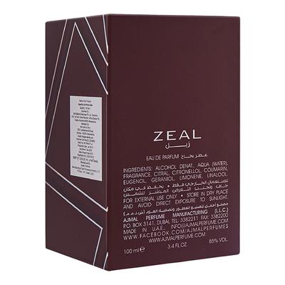 Ajmal Zeal Edp 100 Ml - Perfumes (Edt/Edp)