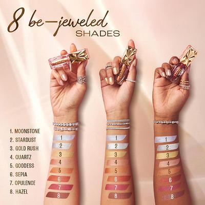 Lakme Be-jewel Satin Eye Tint One-Step Liquid Eyeshadow - 04 Gold Rush 4.5 ml - Eyeshadow, Bases & Primers