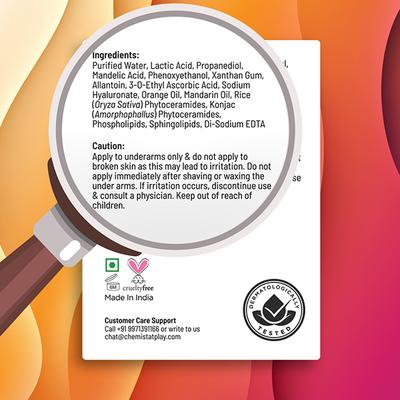 Chemist At Play Underarm RollOn Fragrance Free 40 ml - Deodorants/Roll-Ons