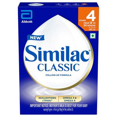 Similac Classic Follow-Up Formula Stage 4 Powder (18 to 24 months) Refill Pack 400 g - Baby And Infant Supplements