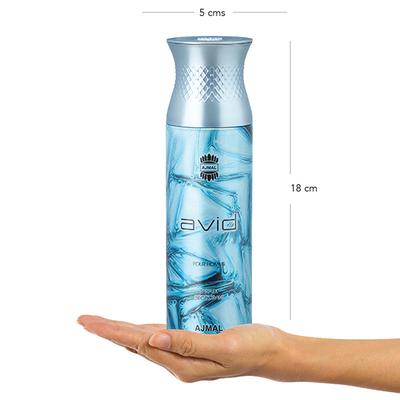 Ajmal Avid & Sacrifice Ii & Silvershade Deodorant Spray - For Men (Pack Of 3) 200 ml - Men Perfumes (Edt/Edp)