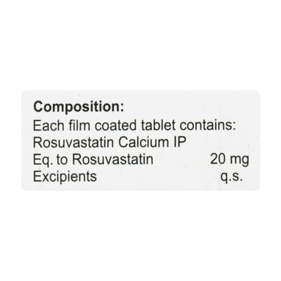 CARDIOROSTIN 20 Tablet 10's - High Cholesterol-Dys