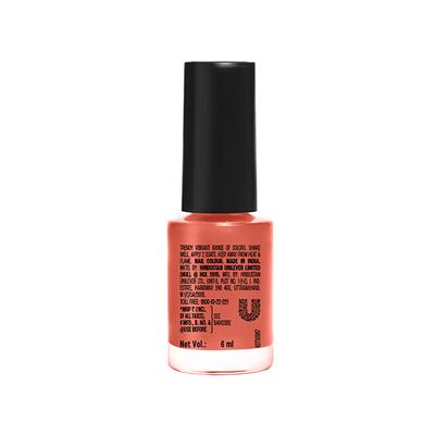 Lakme True Wear Color Crush Nail Polish, Long Lasting & Vibrant Nail Paint, 237, 6ml - Nail Polish
