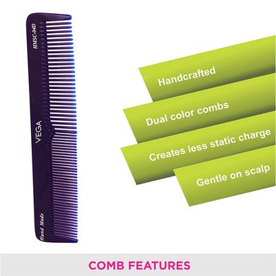 Vega Graduated Dressing Comb (HMSC - 04D) 41 gm - Hair Combs
